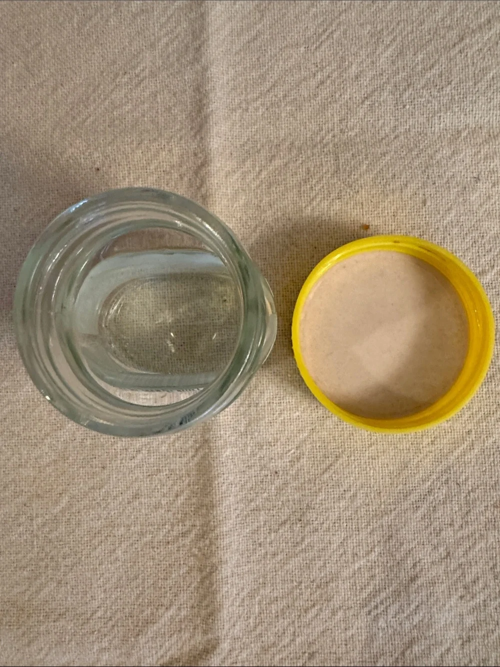 Ella Yellow Mini Jar Decorative Accent